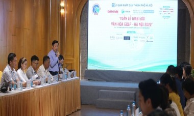 432 VĐV tham gia giao lưu văn hoá golf tại Hà Nội