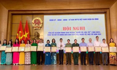 12.000 lượt cá nhân được tặng danh hiệu 'Người tốt, việc tốt'