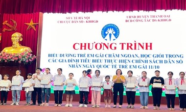 Hà Nội: Tình trạng mất cân bằng giới tính khi sinh giảm nhẹ