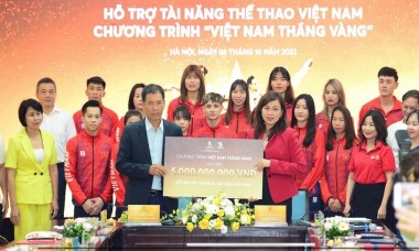 Thêm 5 tỉ đồng cho VĐV tài năng chinh phục ASIAD, Olympic