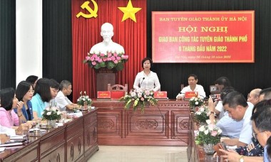 Hệ thống Tuyên giáo Thủ đô cơ bản thực hiện tốt các nhiệm vụ đặt ra trong năm 2022