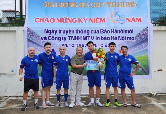 Đội bóng An ninh Thủ đô vô địch giải tứ hùng 2022 ảnh 9