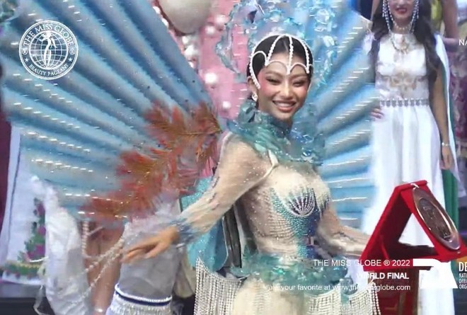 Lâm Thu Hồng bật khóc khi đăng quang Á hậu 4 "Miss Globe 2022" ảnh 2