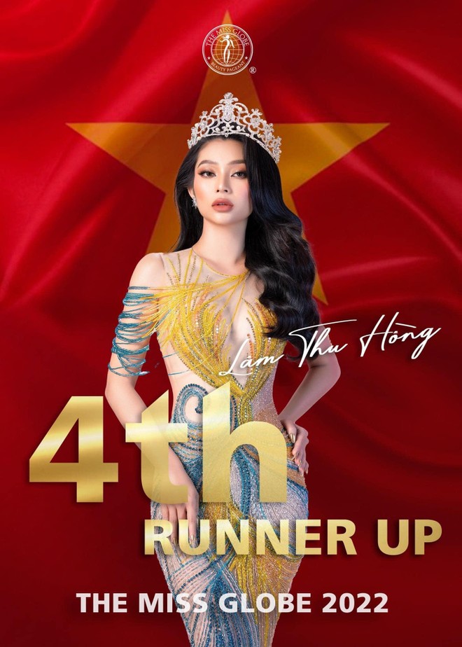 Lâm Thu Hồng bật khóc khi đăng quang Á hậu 4 "Miss Globe 2022" ảnh 3