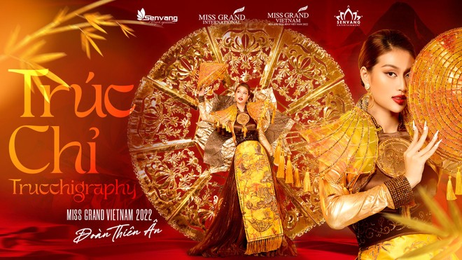 Thiên Ân mặc trang phục nặng 14kg trình diễn tại "Miss Grand International" ảnh 13