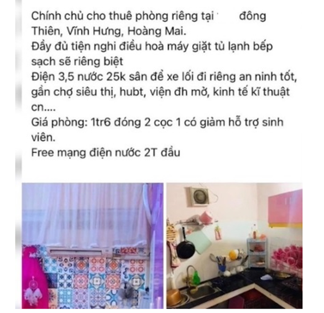 Điều tra vụ nhiều người 'sập bẫy' thuê phòng trọ chính chủ trên mạng xã hội ảnh 1