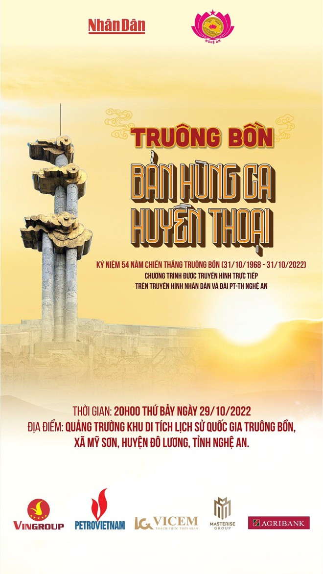 Chương trình đặc biệt "Truông Bồn - Bản hùng ca huyền thoại" ảnh 1