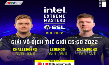 Xem trực tiếp giải vô địch thế giới CS:GO 2022 trên VTVcab