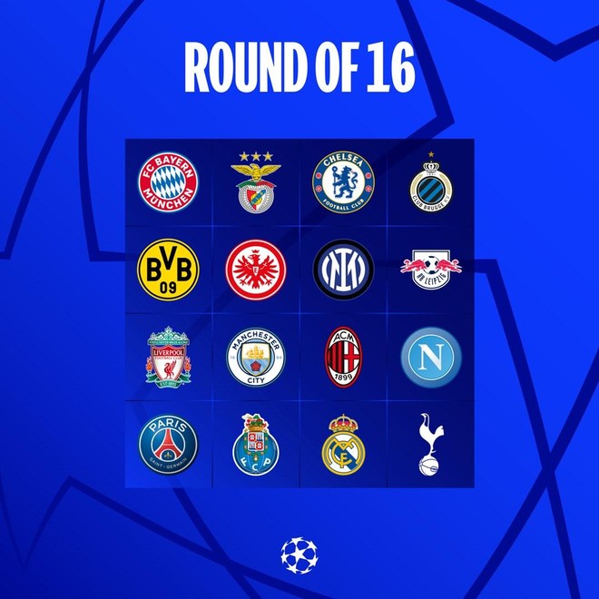 Xác định 16 đội vào vòng loại trực tiếp Champions League ảnh 1