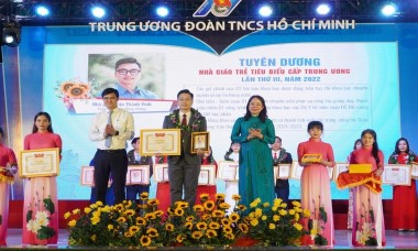 Lan tỏa hình ảnh 100 nhà giáo trẻ tiêu biểu yêu nghề, vượt khó, cống hiến