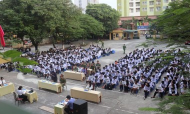 Công an quận Hà Đông: Mang 'Phiên tòa giả định' đến trường học