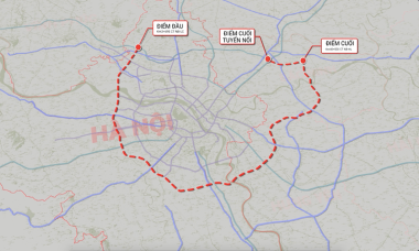 Hoàn thành cắm mốc giới giải phóng mặt bằng Vành đai 4 qua Hà Nội trong tháng 11-2022