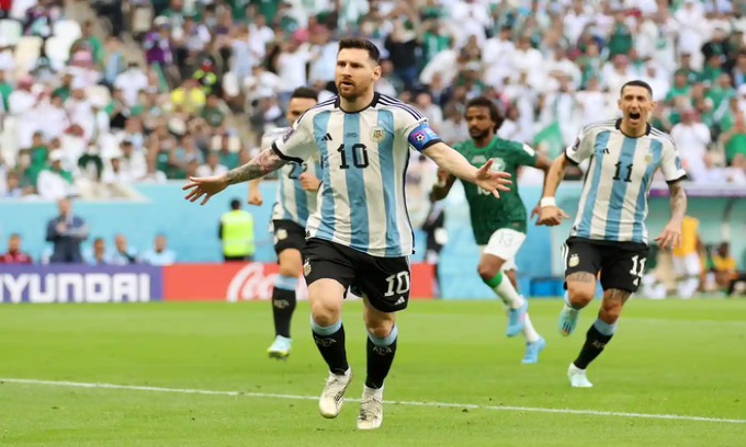 Quật ngã Argentina, Ả-rập Xê-út tạo 'địa chấn' World Cup 2022