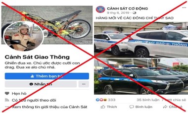 Cảnh giác trước các trang mạng mạo danh lực lượng Công an nhân dân