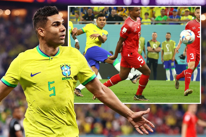 Casemiro giúp Brazil giành vé sớm vào vòng 1/8 ảnh 1