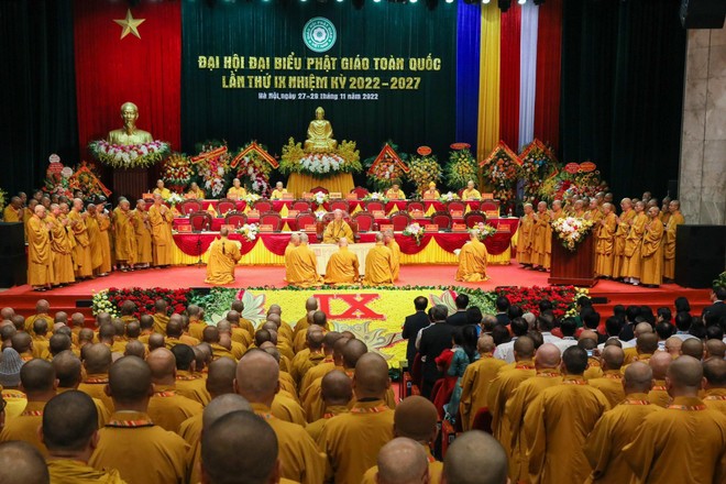 Suy tôn Trưởng lão Hòa thượng Thích Trí Quảng lên ngôi vị Pháp chủ Hội đồng Chứng minh Giáo hội Phật giáo Việt Nam ảnh 2