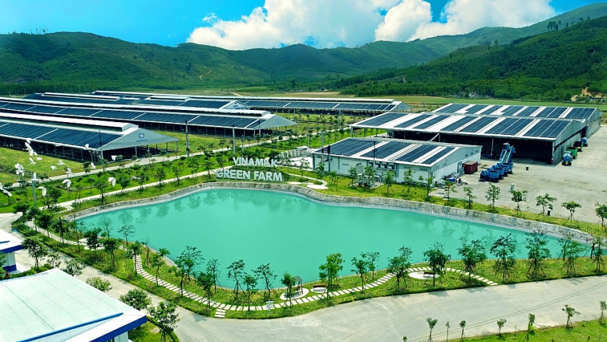 Hệ thống trang trại sinh thái Vinamilk Green Farm là kết quả nổi bật của Vinamilk trong việc thực hiện chiến lược phát triển bền vững