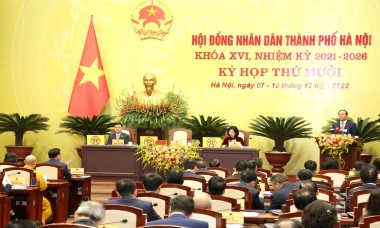 Khai mạc kỳ họp thứ 10, HĐND TP Hà Nội: Thảo luận, quyết nghị nhiều vấn đề nóng