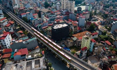 Ngày đầu chạy thử tàu metro Nhổn- Ga Hà Nội: Tính khả dụng đạt 100%