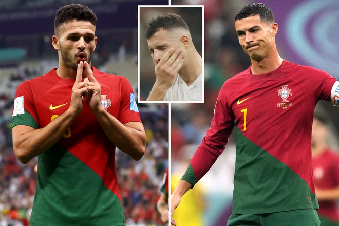 Ronaldo dự bị, Bồ Đào Nha vùi dập Thụy Sĩ 6-1 ảnh 4