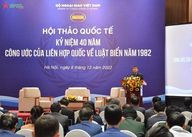 Hội thảo quốc tế kỷ niệm 40 năm Công ước Liên hợp quốc về Luật Biển ảnh 1