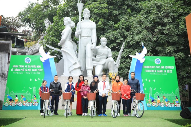 Quảng bá Hà Nội vì hòa bình qua Hành trình xe đạp hữu nghị 2022 ảnh 2