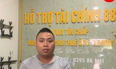 Đang chờ chấp hành án phạt tù, Nguyễn Tiến Anh tiếp tục cho vay lãi nặng