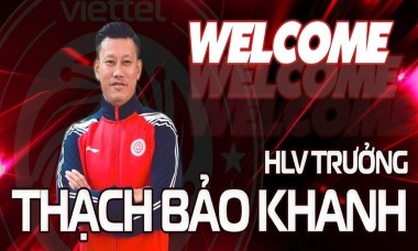 HLV Thạch Bảo Khanh trở lại dẫn dắt Viettel FC