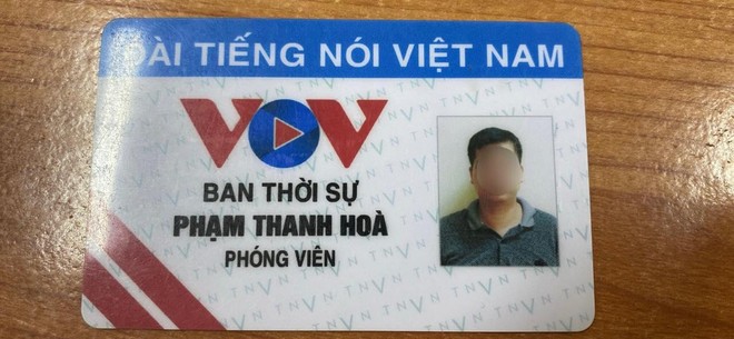 Lái xe say xỉn xuất trình thẻ nhà báo VOV nghi làm giả ảnh 2