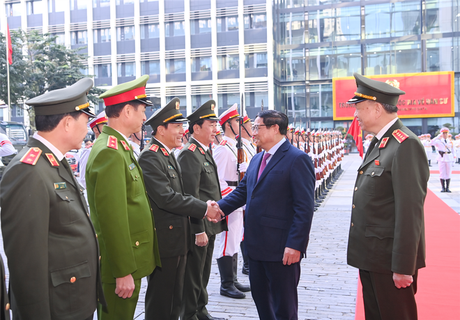 Thủ tướng Chính phủ Phạm Minh Chính dự khai mạc Hội nghị Công an toàn quốc lần thứ 78 ảnh 3