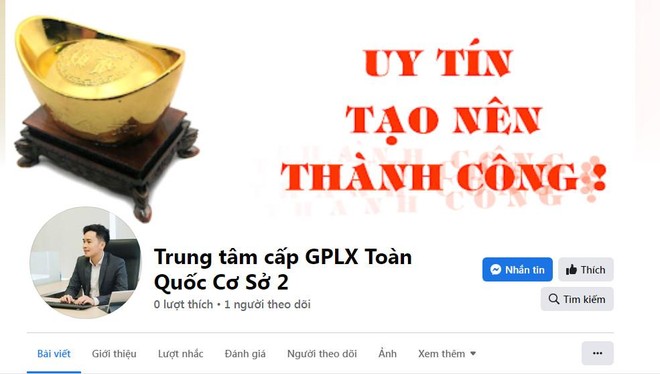 Tìm bị hại mua Bằng lái xe giả trên mạng xã hội ảnh 2