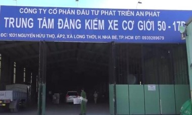 Thêm 2 trung tâm đăng kiểm ở TP.HCM bị tạm đình chỉ hoạt động do có liên quan vụ án nhận hối lộ