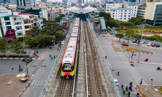 Chạy thử đoạn trên cao metro Nhổn-Ga Hà Nội đạt kết quả gần tuyệt đối ảnh 1