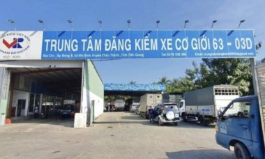 Thêm một trung tâm đăng kiểm ở Tiền Giang bị tạm đình chỉ do liên quan vụ nhận hối lộ