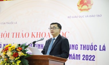 Báo động: Cứ 100 học sinh từ 13-15 tuổi, có 3,5 trẻ hút thuốc lá điện tử