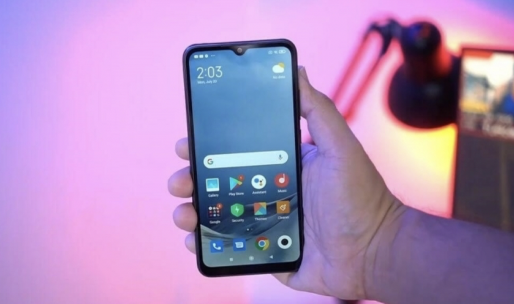 mặt trước Xiaomi Redmi 9A