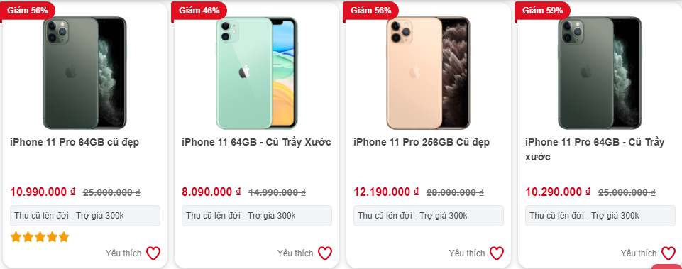 Giá iPhone 11 Pro mới nhất tại Cellphones