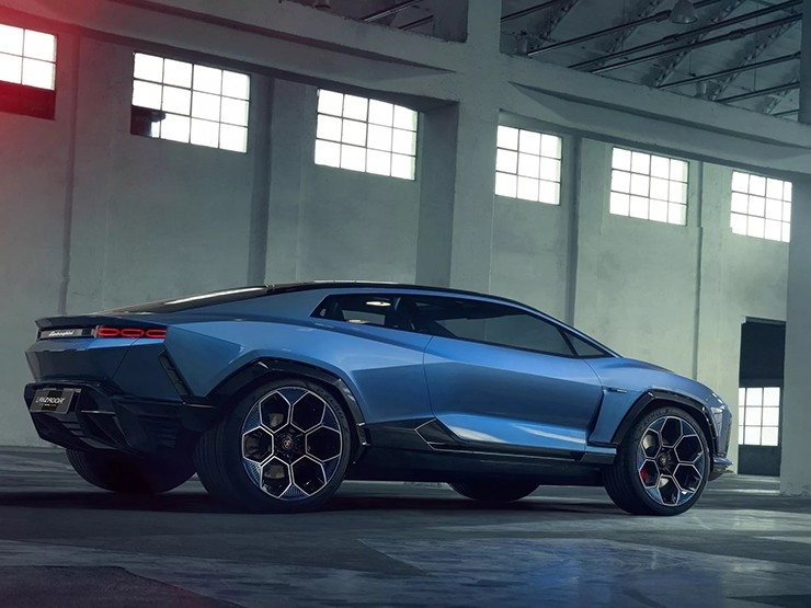 Vén màn Lamborghini Lanzador, siêu xe điện đầu tiên của hãng