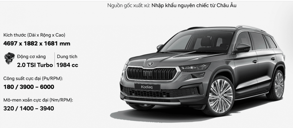 Skoda Việt Nam bắt đầu nhận cọc, hé lộ nội thất Kodiaq 2024