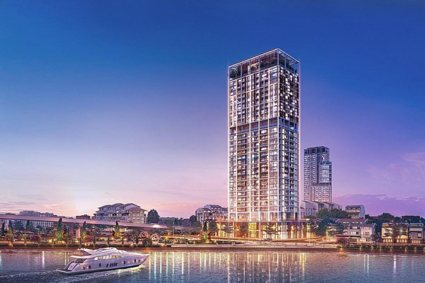 Phối cảnh minh họa tổ hợp Sun Cosmo Residence Da Nang