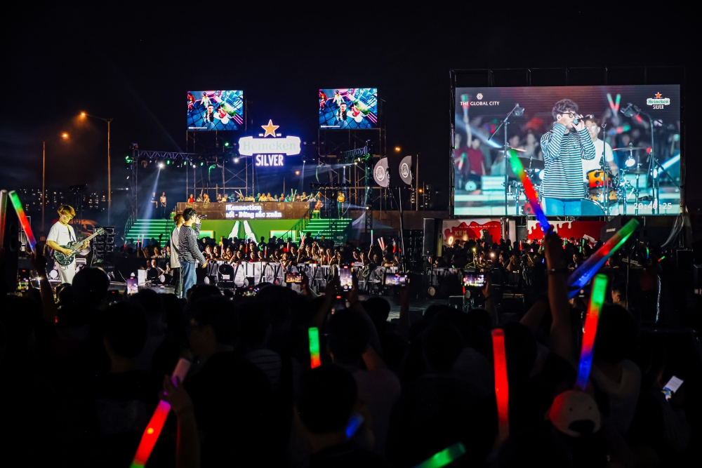 Thương hiệu countdown đình đám Heineken tại The Global City 