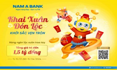 Nam A Bank triển khai nhiều ưu đãi dịp năm mới