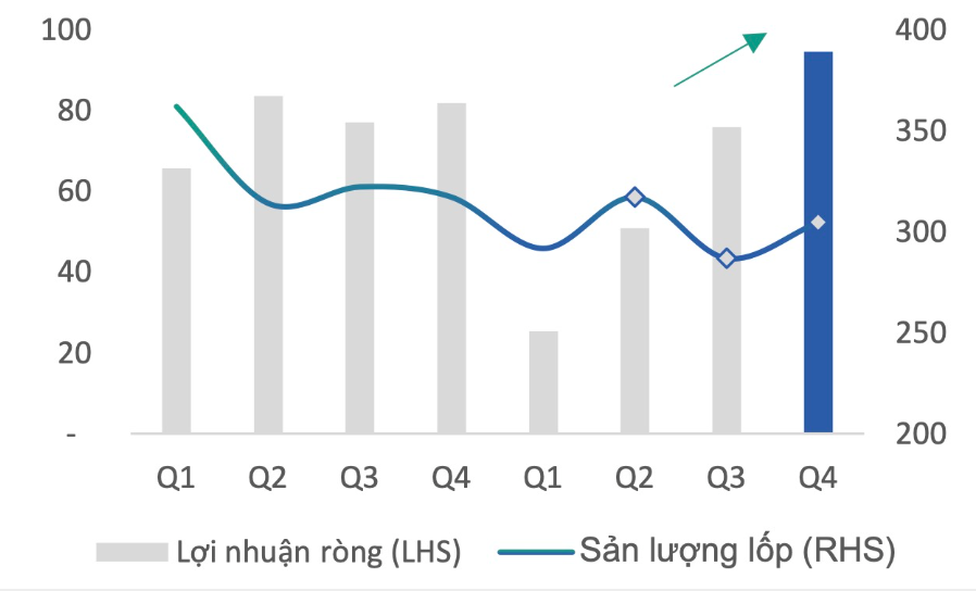 Nguồn: Cao su Đà Nẵng, BSC Equity Research