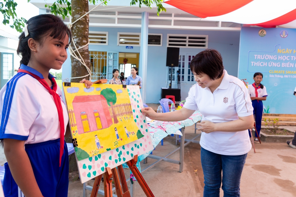 UNICEF và Masterise tới Sóc Trăng và chứng kiến các “Sáng kiến thay đổi tương lai”