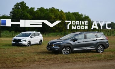 Mitsubishi Xpander HEV ra mắt: Động cơ full-hybrid 1.6l, cần số điện tử