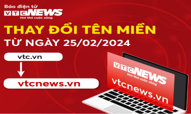 Báo điện tử VTC News đổi tên miền vtc.vn sang vtcnews.vn