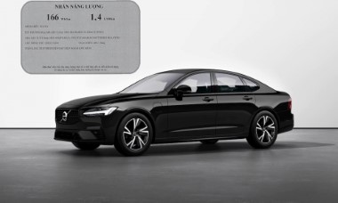 Mẫu xe tiết kiệm xăng bậc nhất Volvo S90 Recharge sắp về Việt Nam, giá dự kiến hơn 2,8 tỷ