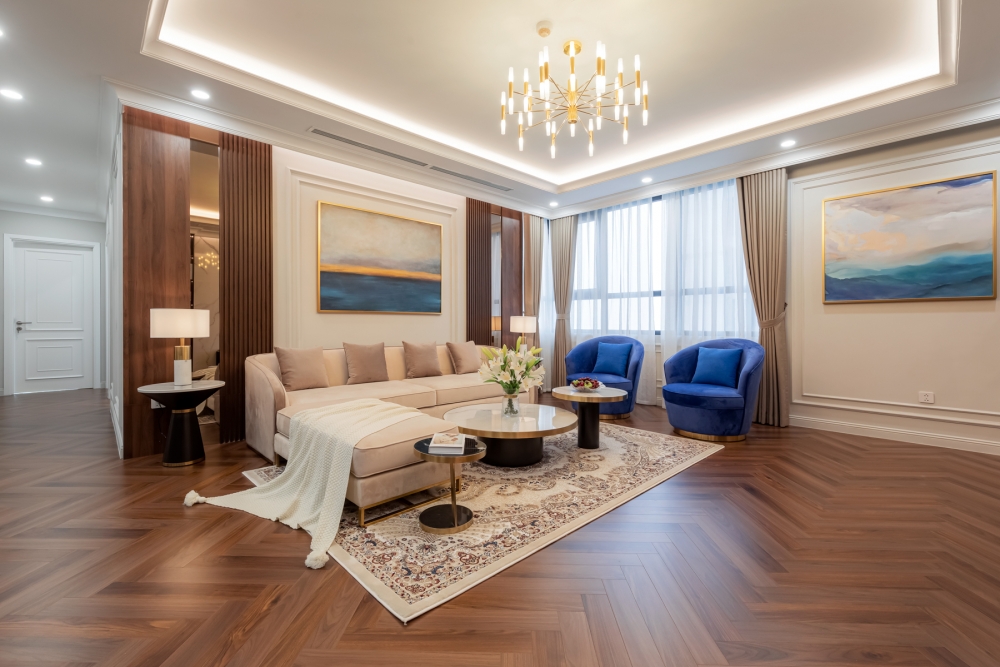 Căn hộ tại The Diamond Residence là những “dinh thự trên không” định chuẩn không gian sống như khách sạn 5 sao