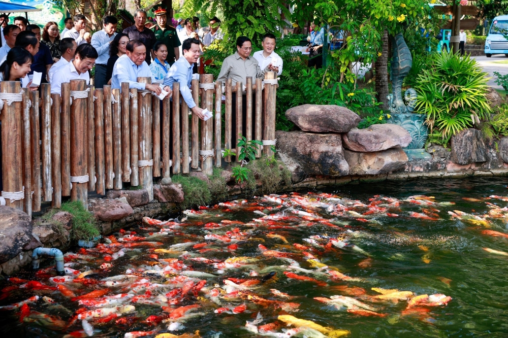 Thủ tướng Phạm Minh Chính khảo sát các dự án tại Thị trấn Hoàng Hôn, Phú Quốc