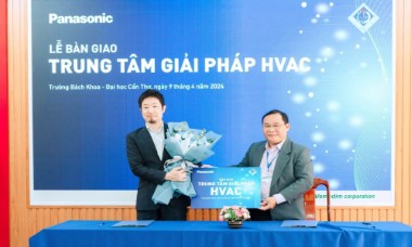 PANASONIC VIỆT NAM TỔ CHỨC LỄ BÀN GIAO TRUNG TÂM GIẢI PHÁP HVAC CHO TRƯỜNG BÁCH KHOA - ĐẠI HỌC CẦN THƠ